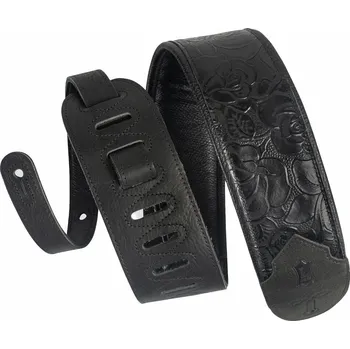 Kytarový popruh Levy's Sundance Black Rose Kytarový pás