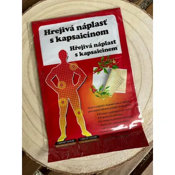 Náplast Vita Harmony Hřejivé náplasti s kapsaicinem 3ks