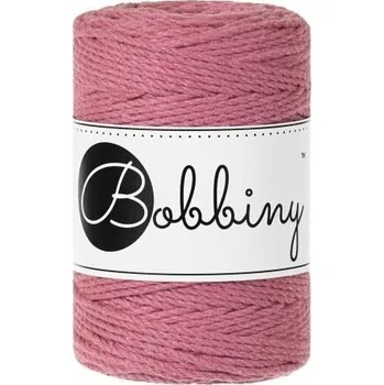 Příze Bobbiny 3PLY Macramé Rope 1,5 mm 100 m Blossom Šňůra