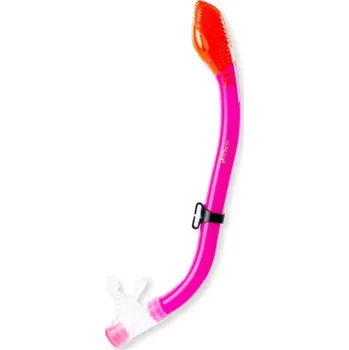 Potápěčská maska Two Bare Feet šnorchl Junior Dry Top růžový