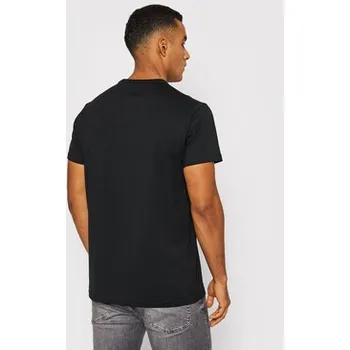 Pánská móda Pepe Jeans T-Shirt Original Basic 3 N PM508212 Černá Slim Fit XXL
