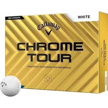 Golfový míček Callaway Chrome Tour White Basic 12 Golfové míčky