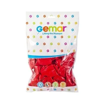 Balony pastelowe czerwone 21cm 100szt