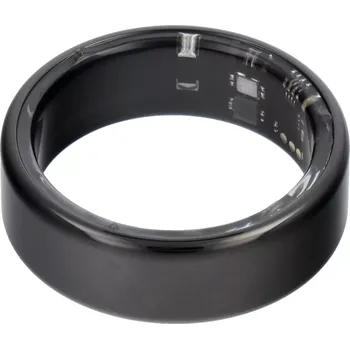 Prsten Smart Ring R11M - chytrý ocelový prsten s nabíjecím boxem Velikost 8 (18,1mm) black