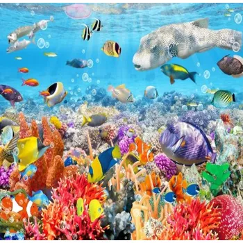 Fototapeta Solution Media 3D tapeta - Korálový útes MU342 6 - Samolepící tapeta - 380-450g/m2