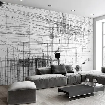 Fototapeta Solution Media 3D tapeta - Abstraktní vzory MU1864 4 - Slámová textura - Vliesová tapeta - 300g/m2