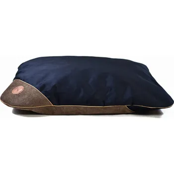 Pelíšek pro psa Lauren Design Polštář Frida PREMIUM, černý velvet/hnědý Velikost: 70 x 50 cm