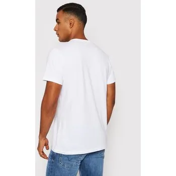 Oblečení a móda Pepe Jeans T-Shirt Original Basic 3 N PM508212 Bílá Slim Fit XS