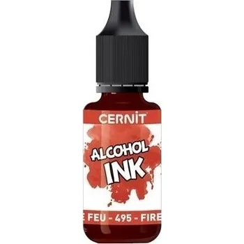 Cernit Alcohol Ink Akrylový tuš Fire Red 20 ml 1 ks