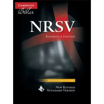 Populárně naučná literatura pro dospělé NRSV Reference Bible, Black French Morocco Leather, NR563:X – BIBLE (EN)