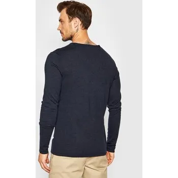 Pánský svetr Selected Homme Svetr Rome 16079774 Tmavomodrá Regular Fit XL