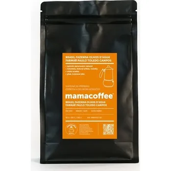 Káva mamacoffee BRASIL fazenda Olhos D´Aqua, 250g