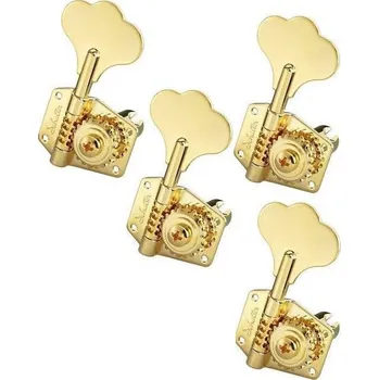 Náhradní díl na kytaru Schaller Bass BM 4 L Set Gold Ladící mechanika pro baskytaru