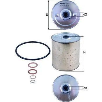 Olejový filtr Olejový filtr MAHLE OX 85D