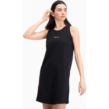 Dámské šaty CHAMPION šaty - Jacquard Logo Tape Tank Dress (KK001)