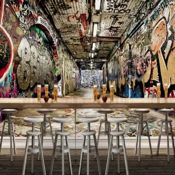 Fototapeta Solution Media 3D tapeta - Graffiti MU1513 4 - Slámová textura - Vliesová tapeta - 300g/m2