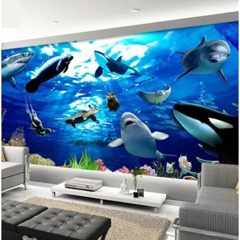 Tapeta Solution Media 3D tapeta - Podmořský ráj MU797 1 - Voděodolné plátno - Textilní tapeta omyvatelná - 250g/m2