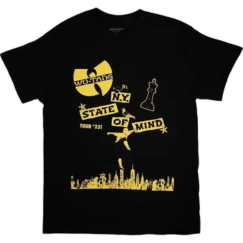 Wu-Tang Clan Tour '23 NY State Of Mind Black S Tričko