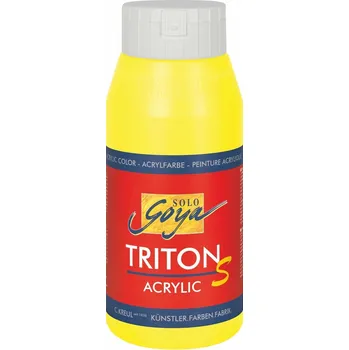 Vodová barva Kreul Triton S Akrylová barva Citron 750 ml 1 ks