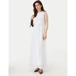 Vila Koktejlové šaty Milina 14100341 Bílá Regular Fit 34
