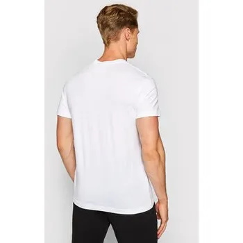 Pánské tričko Versace Jeans Couture T-Shirt Garanzia Foil 71GAHT01 Bílá Regular Fit XXL