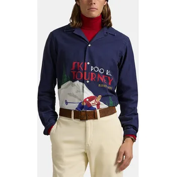 Pánská košile Košile Polo Ralph Lauren Ski Poster 1081820 L