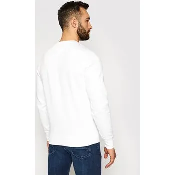 Pánské oblečení Tommy Hilfiger Mikina Logo MW0MW11596 Bílá Regular Fit XL