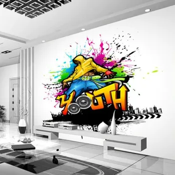 Fototapeta Solution Media 3D tapeta - Art graffiti MU442 6 - Samolepící tapeta - 380-450g/m2