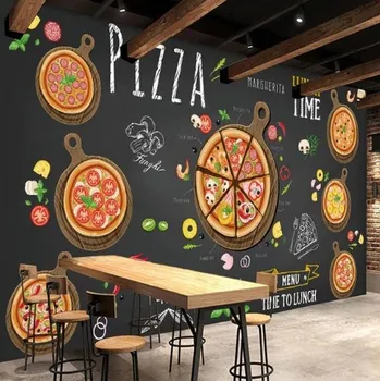 Fototapeta Solution Media 3D tapeta - Pizza shop MU1711 3 - 3D Relief - Vliesová tapeta - 320g/m2