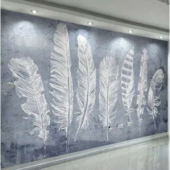 Fototapeta Solution Media 3D tapeta - Malba s peřím MU3580 3 - 3D Relief - Vliesová tapeta - 320g/m2