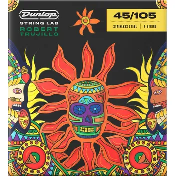 Struna pro kytaru a smyčcový nástroj Dunlop RTS45105 String Lab Robert Trujillo Struny pro baskytaru