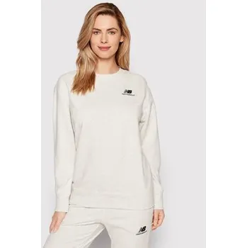 Pánská mikina New Balance Mikina Unisex UT21501 Šedá Relaxed Fit XL_XXL