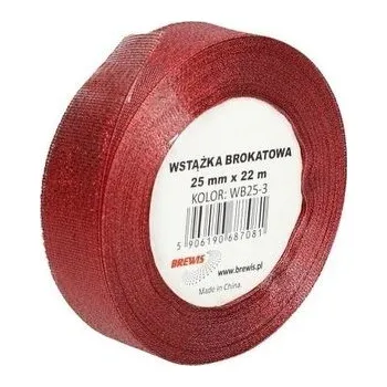 Set školních potřeb Wstążka brokatowa czerwona 25mmx22m