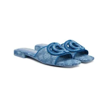 Dámské pantofle Guess Nazouváky FLJTSE DEN19 Modrá 35