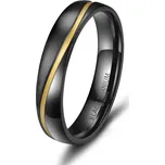 MARRYA® Snubní prsten BLACK TITANIUM - velikost 55 - BT-01P-55