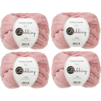 Příze Bobbiny Cotton Candy Blush Pletací příze