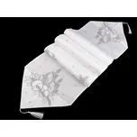 Běhoun / ubrus 35x180 cm vánoční - 1 ks - 5 bílá