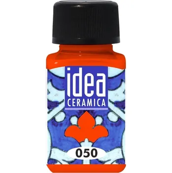 Speciální výtvarná barva Maimeri Water-Based Cold Idea Barva na sklo a porcelán Orange 050 60 ml 1 ks