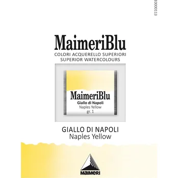 Vodová barva Maimeri Blu Akvarelová barva Naples Yellow 104 1,5 ml 1 ks