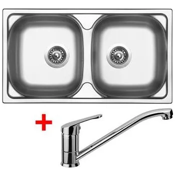 Nerezový dřez Sinks OKIO 780 DUO + PRONTO