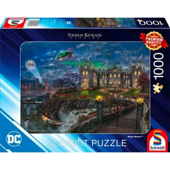 Thomas Kinkade Studios: DC Comics Wayne Manor, Puzzle
