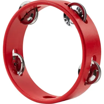 Tamburína Noicetone D016-2 Red 5,9" Ruční tamburína