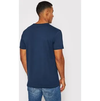 Pánské tričko Pepe Jeans T-Shirt Original Basic 3 N PM508212 Tmavomodrá Slim Fit XXL