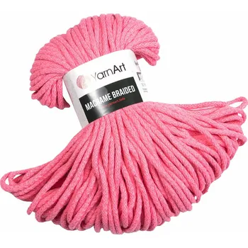 Galanterie Yarn Art Macrame Braided 4 mm 67 m 762 Šňůra