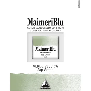 Vodová barva Maimeri Blu Akvarelová barva Sap Green 358 1,5 ml 1 ks