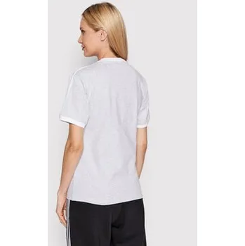 adidas T-Shirt Graphic HL6554 Šedá Loose Fit 30