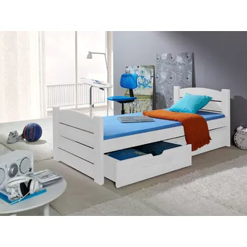 Postel Max-i Dětská postel OREN CAMA UNO + ROŠT a ZÁSUVKY v ceně Zvolte rozměr:: 80 x 180 cm, Zvolte barvu:: oranžová