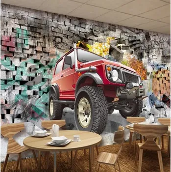 Fototapeta Solution Media 3D tapeta - Auta 3 MU1661 3 - 3D Relief - Vliesová tapeta - 320g/m2