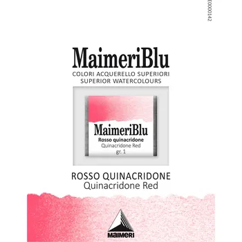 Vodová barva Maimeri Blu Akvarelová barva Quinacridone Red 258 1,5 ml 1 ks