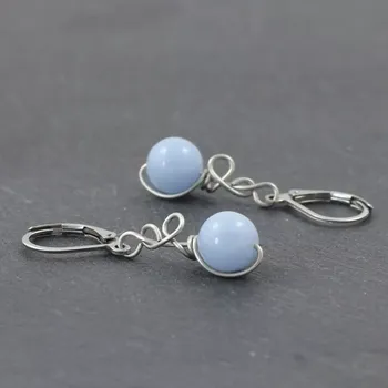 Náušnice Angelit – model náušnic Zrození